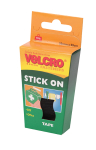 STICK ON TAPE 20 X 50cm BLACK H & L VELCRO® brand