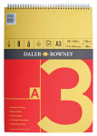DR SERIES A SPIRAL PAD A3 RED/YELLOW (150gsm) 405010300