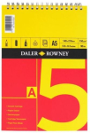 DR SERIES A SPIRAL PAD A5 RED/YELLOW (150gsm) 405010500