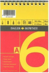 DR SERIES A SPIRAL PAD A6 RED/YELLOW (150gsm) 405010600