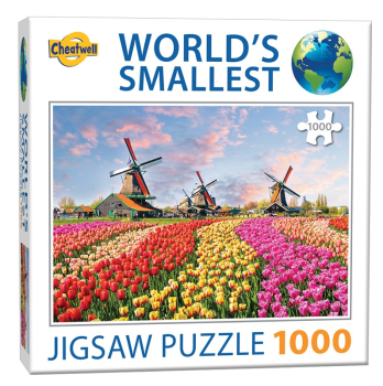 WORLD'S SMALLEST PUZZLE - DUTCH WINDMILLS 13190