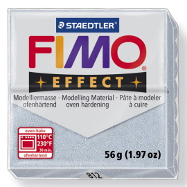 FIMO EFFECT 57g - GLITTER SILVER 8010-812