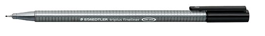 STAEDTLER TRIPLUS FINELINER PEN - BLACK(334-9)