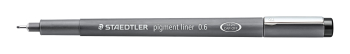 STAEDTLER PIGMENT LINER 0.6MM BLACK 308 06-9