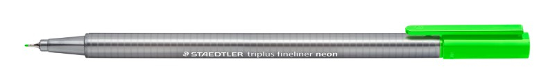 STAEDTLER TRIPLUS FINELINER NEON GREEN 334-501
