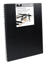 R&L A3 SKETCHBOOK WITH SIDE SPIRAL RSB-A3