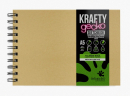 KRAFTY A5 LANDSCAPE GECKO SKETCHBOOK GEC303
