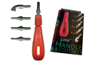 LINO CUTTING SET - HANDLE & 5 CUTTERS(L5S ESSDEE)