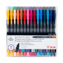 R&L DUAL TIP ROUND/FINELINER ARTIST MARKER 30 PC MARK-2402
